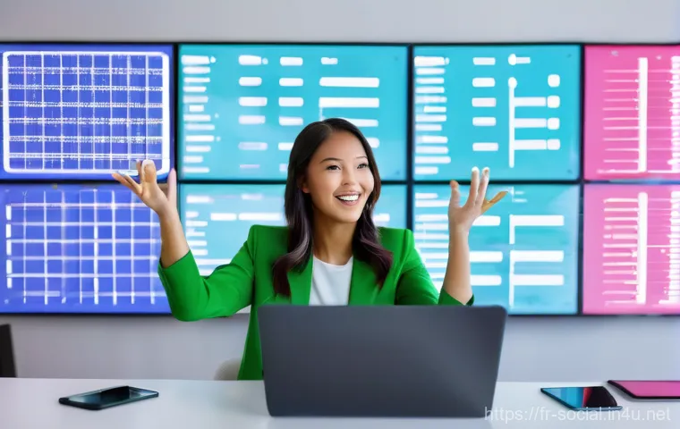 소셜미디어마케팅 직업의 장단점 - **Prompt 1: The Agile Social Media Strategist**
    "A vibrant, high-energy, and modern image of a y...